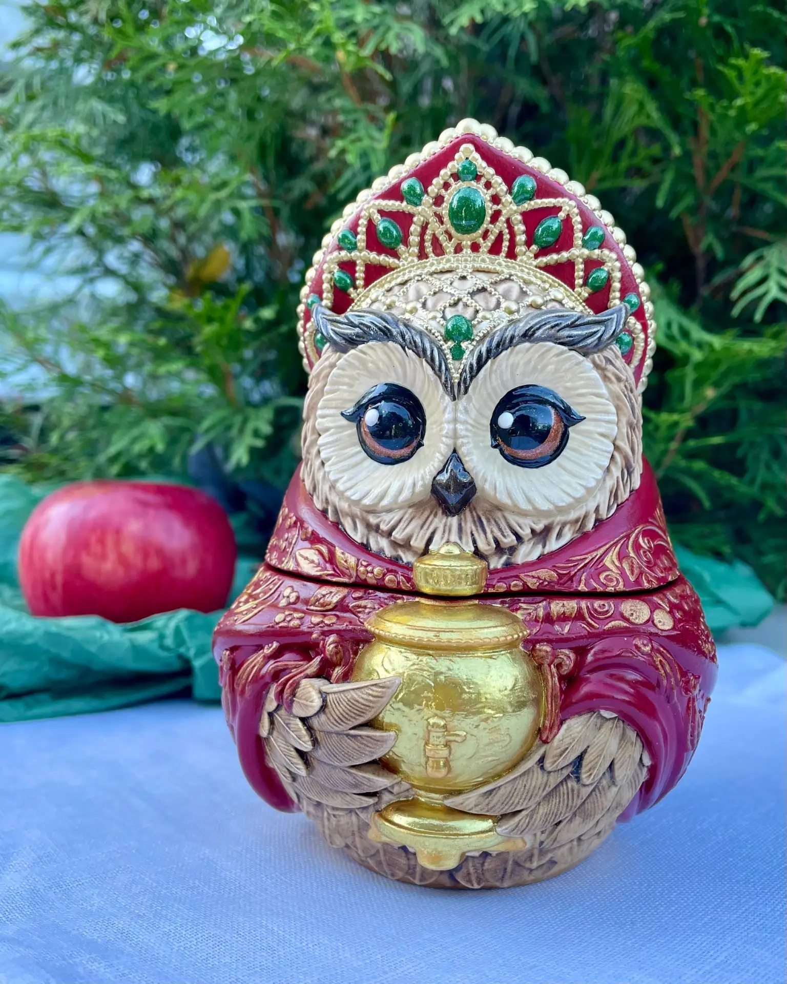 Я ещё никогда не тратила столько времени на одну шкатулку… 🦉