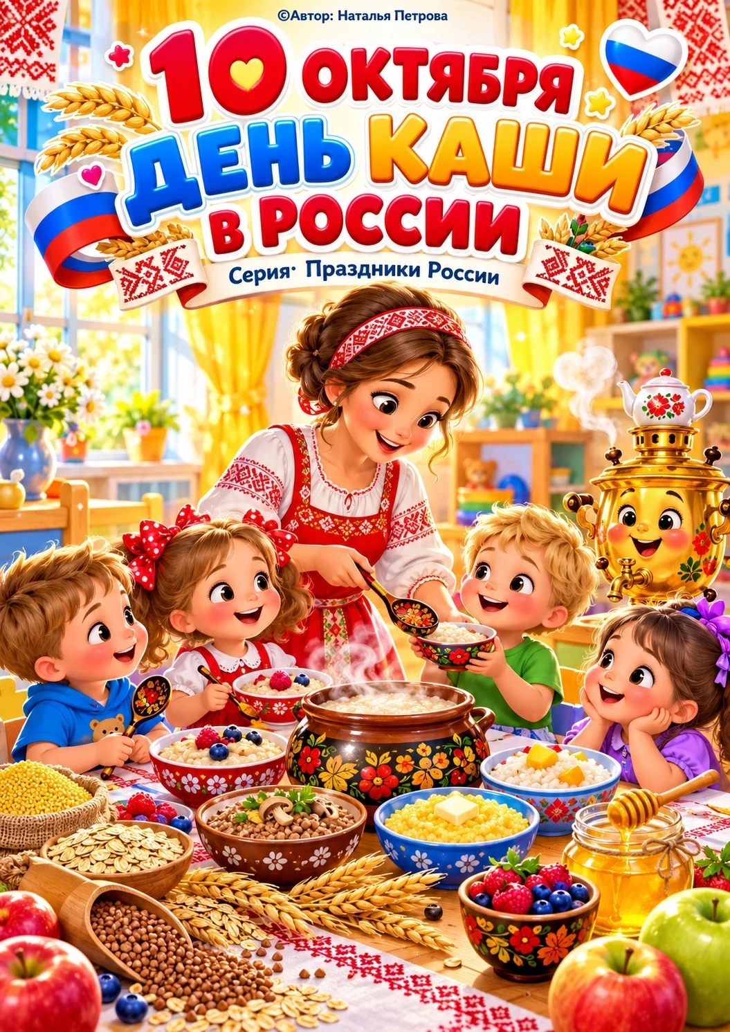 В России праздник носит неофициальный характер, но его активно поддерживают детские сад...