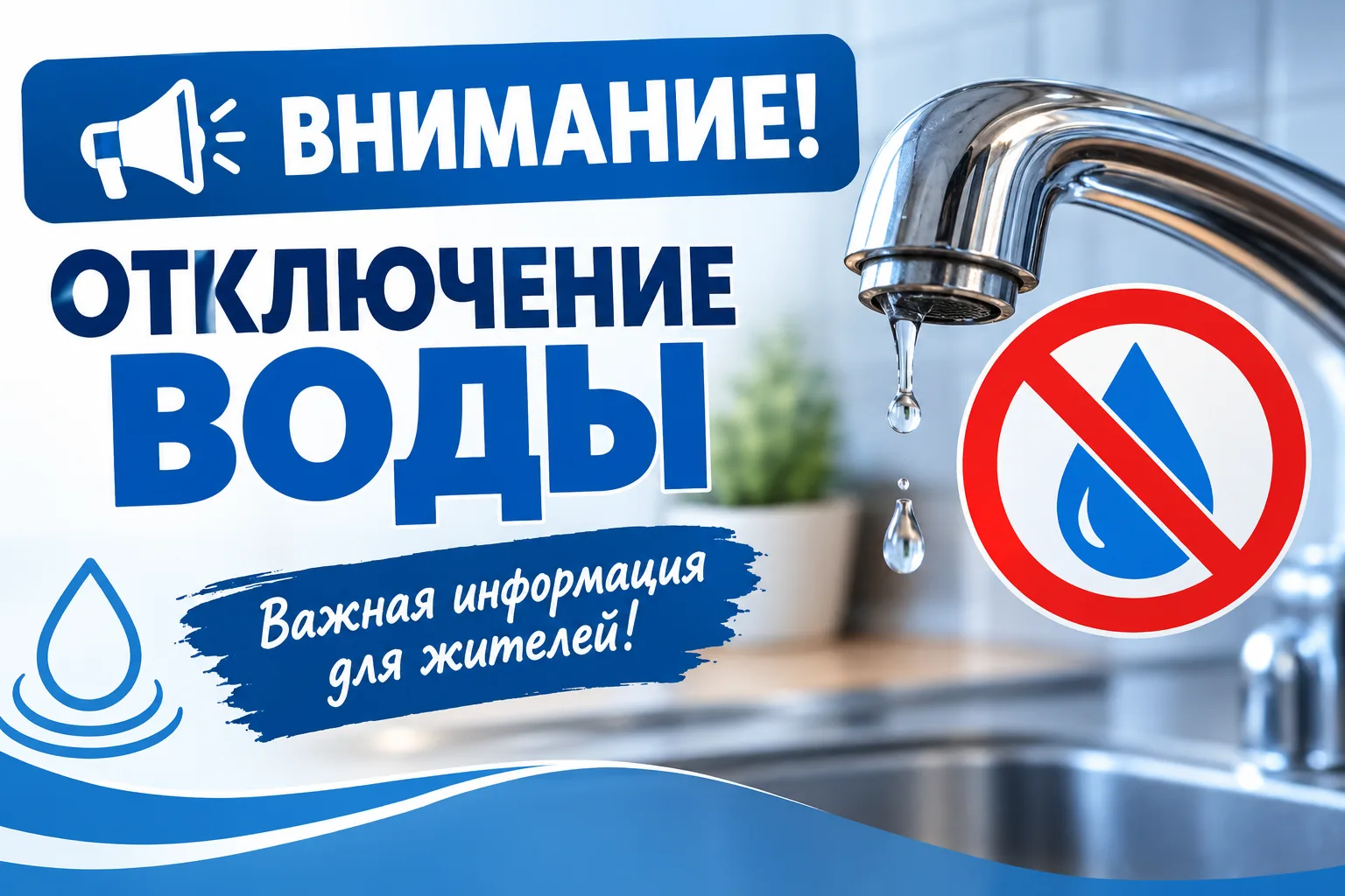 В связи с производством работ по ремонту водопровода по адресу: ул.Рысева д.22 13.10.20...