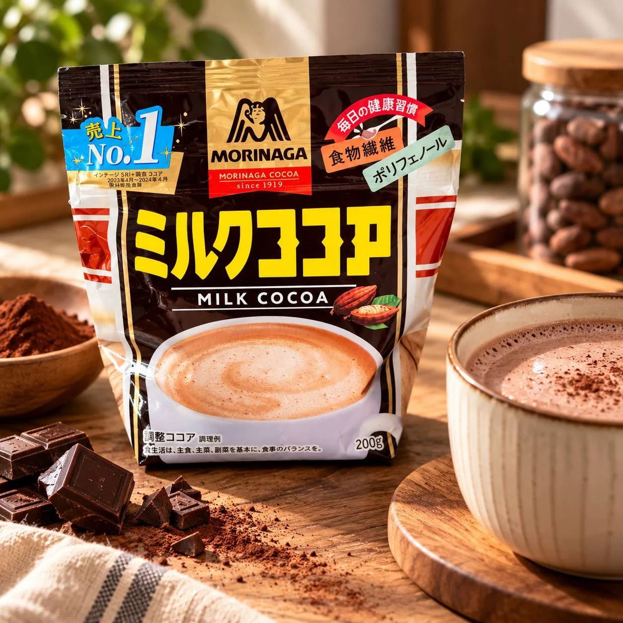 ☕️🍫 Японское какао MORINAGA — попробуете один раз и поймёте, почему его так любят в Яп...