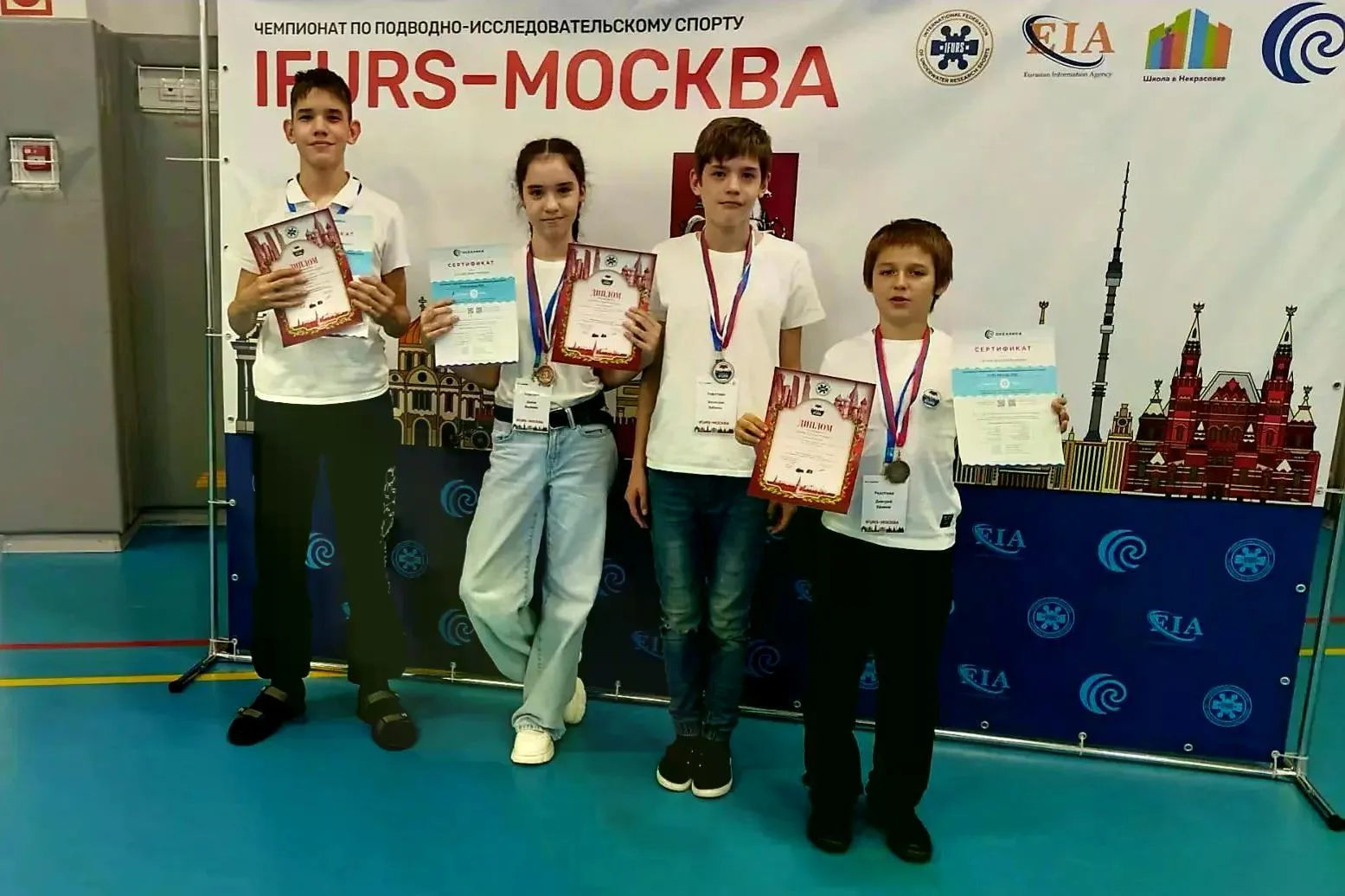 10 и 11 октября в Москве прошёл региональный финал Международного чемпионата по подводн...