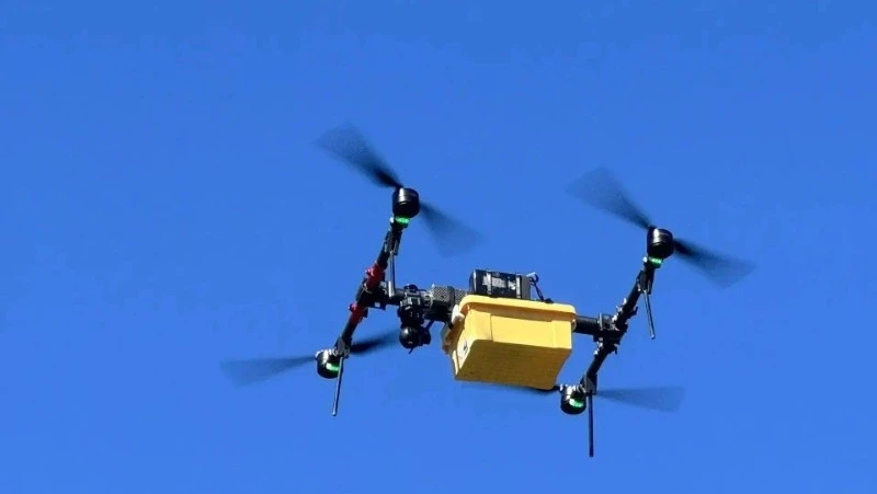 🚁 На Сахалине икру на рыбоводный завод впервые доставил дрон