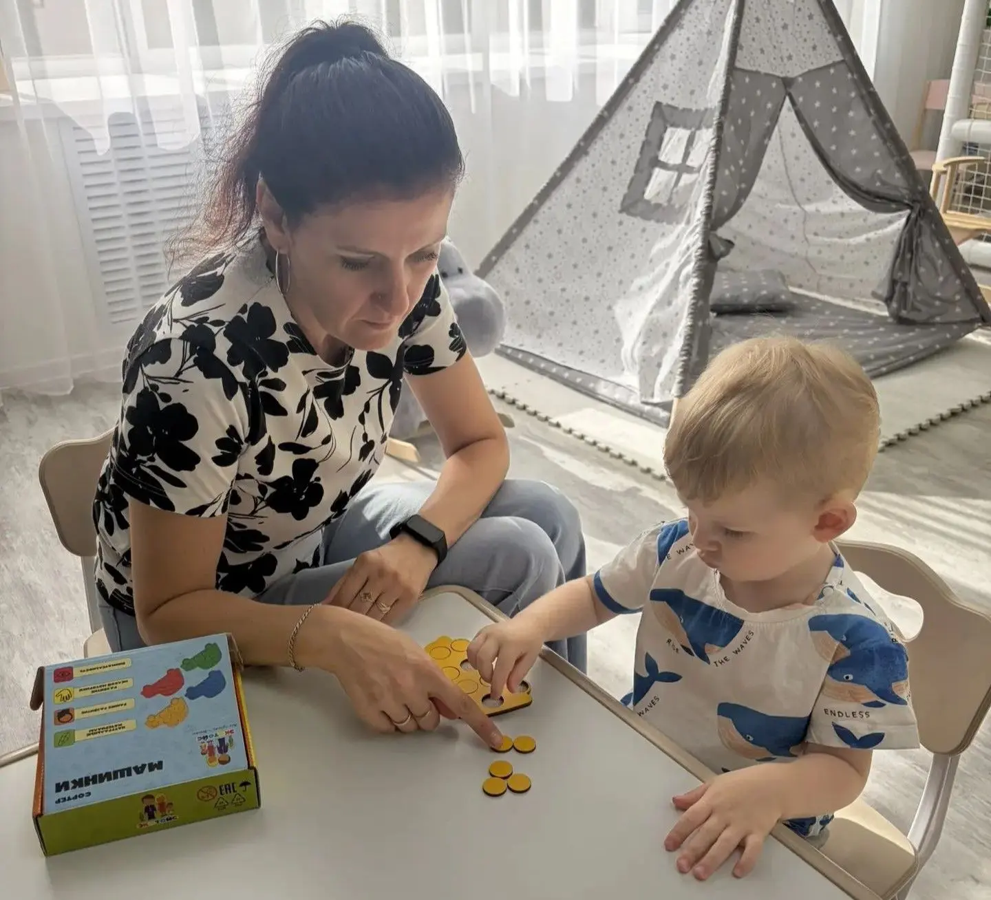 🧸 Играем и развиваемся с «Машинками» по методике Монтессори