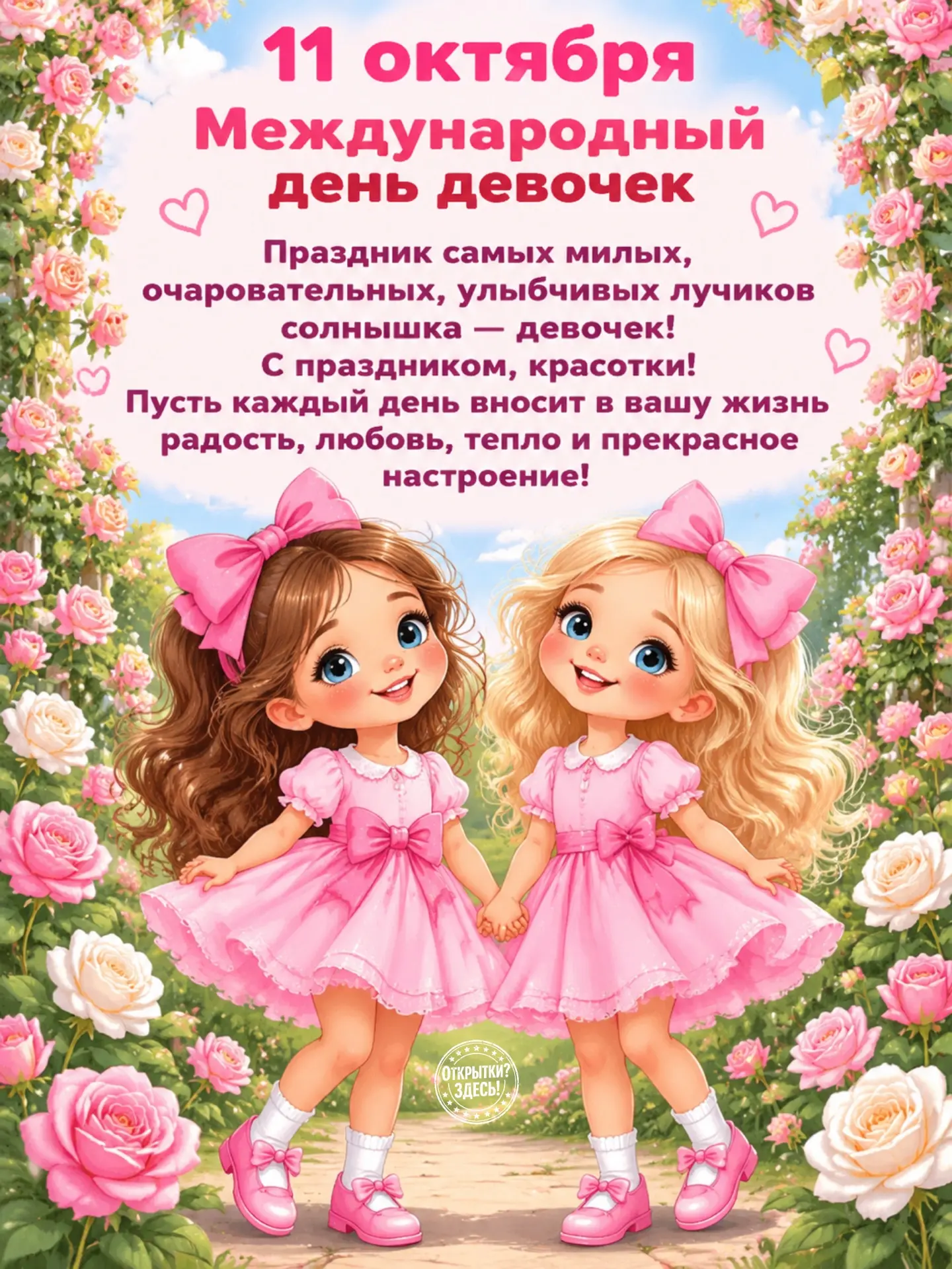11 октября – Международный день девочек 🎀