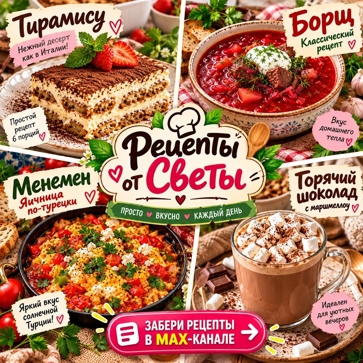 Опять не знаете, что приготовить?