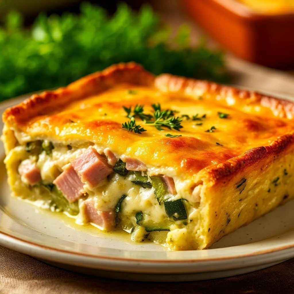 **Кабачковая запеканка** 🥒🧀✨