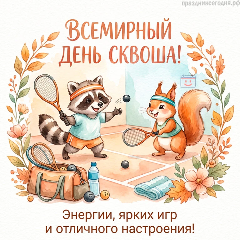 Сквош — это когда мяч летит со скоростью автомобиля, а времени на раздумья почти нет. С...
