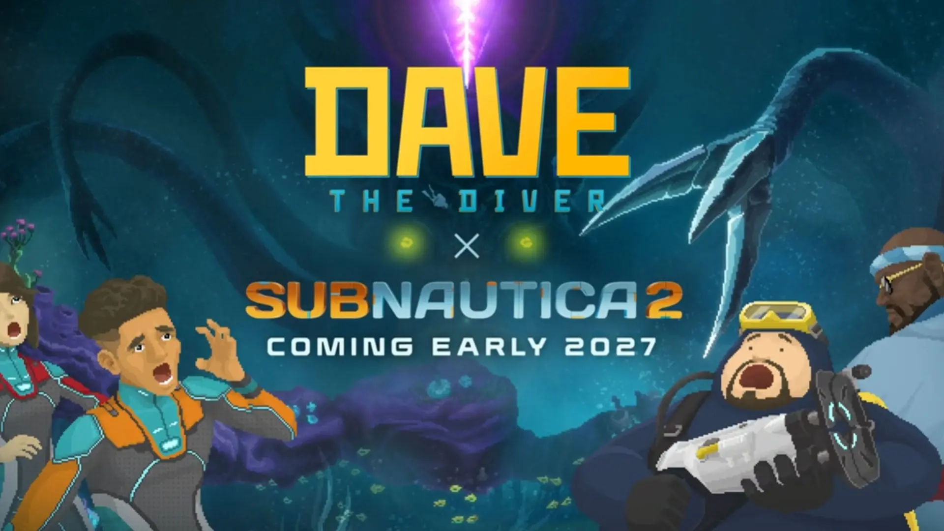 👾 Dave the Diver получит финальное DLC-кроссовер с Subnautica 2