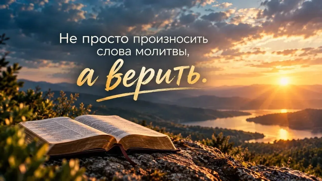 Можно молиться о победе — и уже заранее ждать поражения.