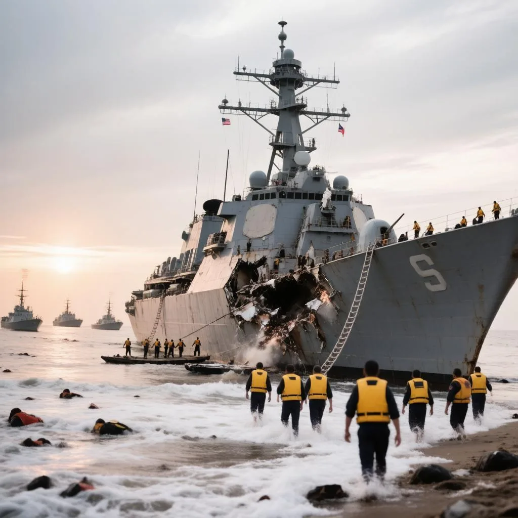 🔥 12 октября 2000 года: атака на американский эсминец USS Cole