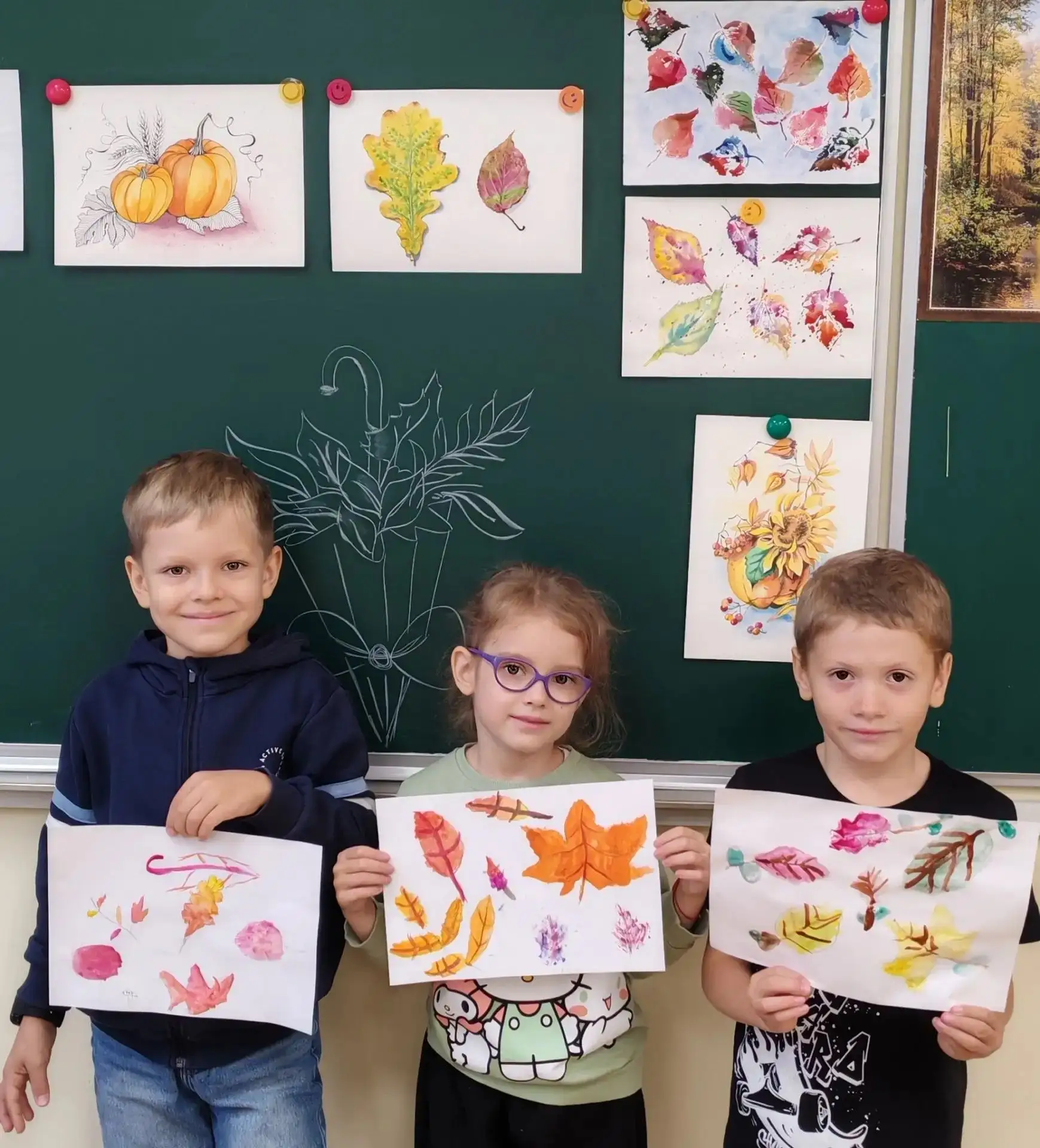 🍁 Осенний переполох в изостудии!