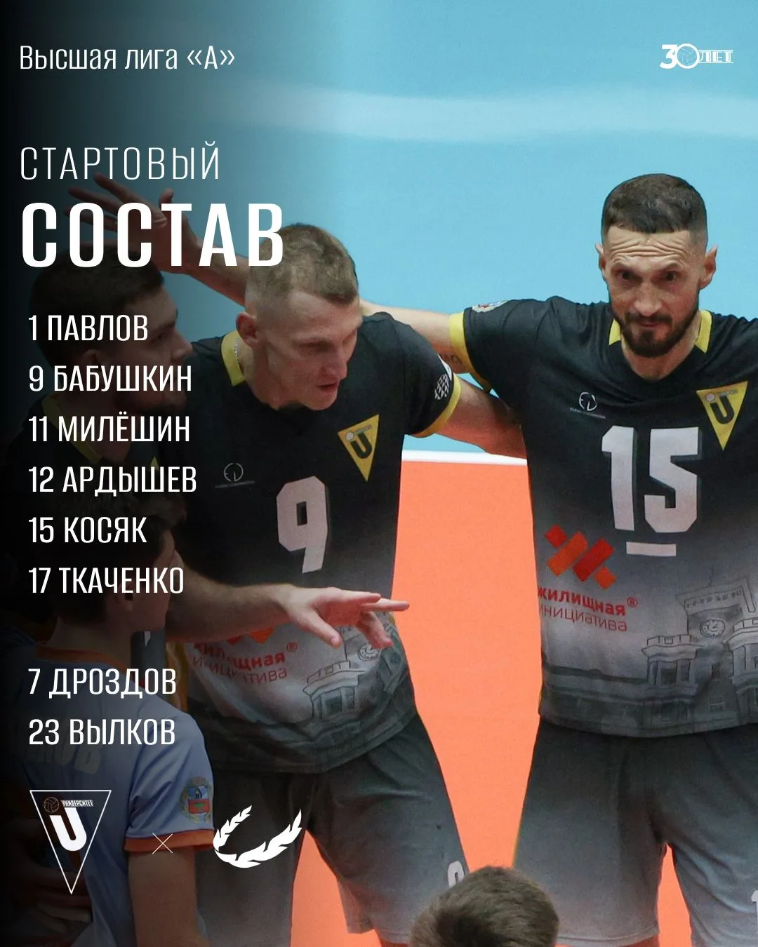 Знакомимся со стартовым составом повторого матча с «Академией-Казань»