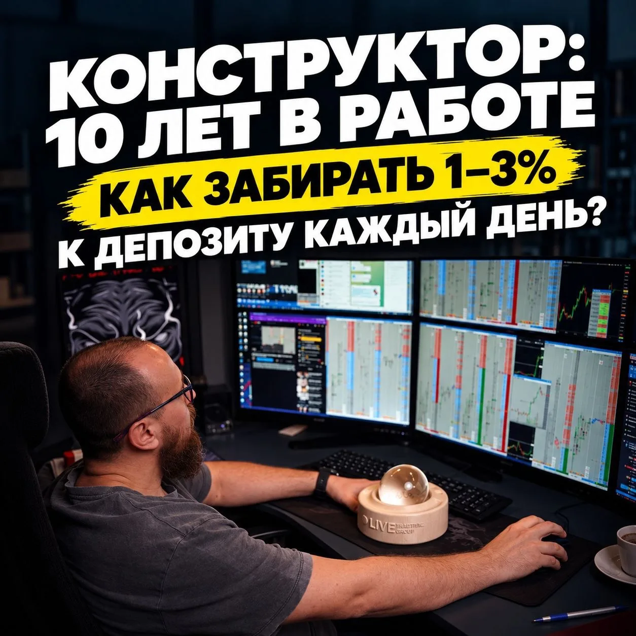 Как забирать 1-3% к депозиту каждый день: метод «Конструктор», который работает 10 лет