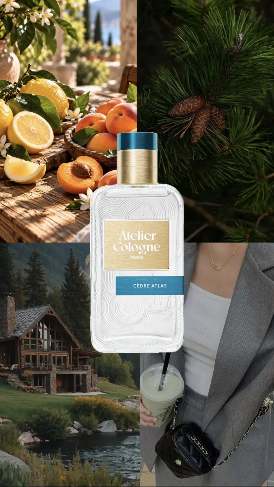 🌿🍋 CÈDRE ATLAS ATELIER COLOGNE — АРОМАТ СОЛНЕЧНОЙ СВЕЖЕСТИ И БЛАГОРОДНОЙ ДРЕВЕСИНЫ