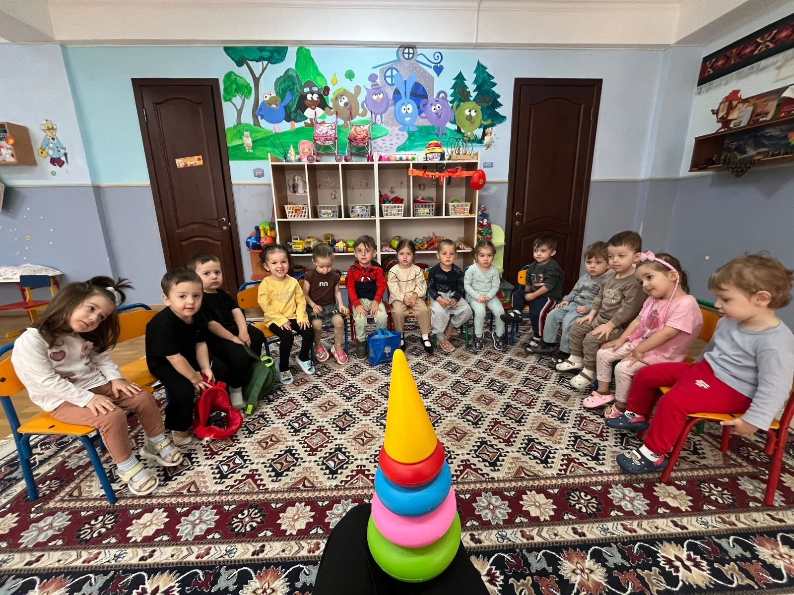 На занятии «В гостях у куклы Маши» малыши из 2 группы раннего возраста познакомились с ...
