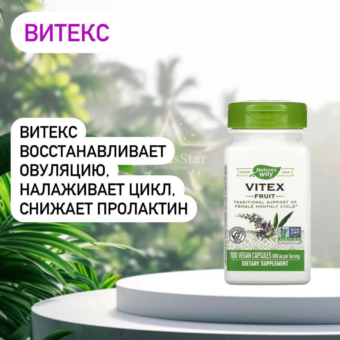 Плоды витекса