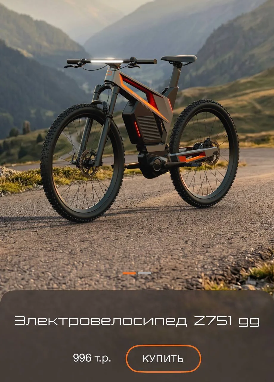 ‼️🤨 Bork представила электровелосипед Z751 стоимостью почти миллион рублей