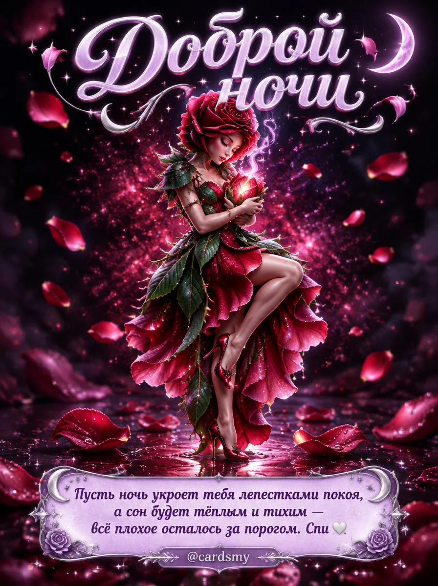 ～⁠🌹～Доброй Ночи～⁠🌹～
