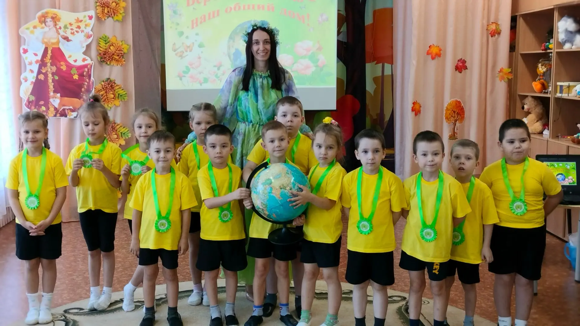Сегодня отряд эколят пополнился новыми дошкольниками из группы 3-36👏👏👏
