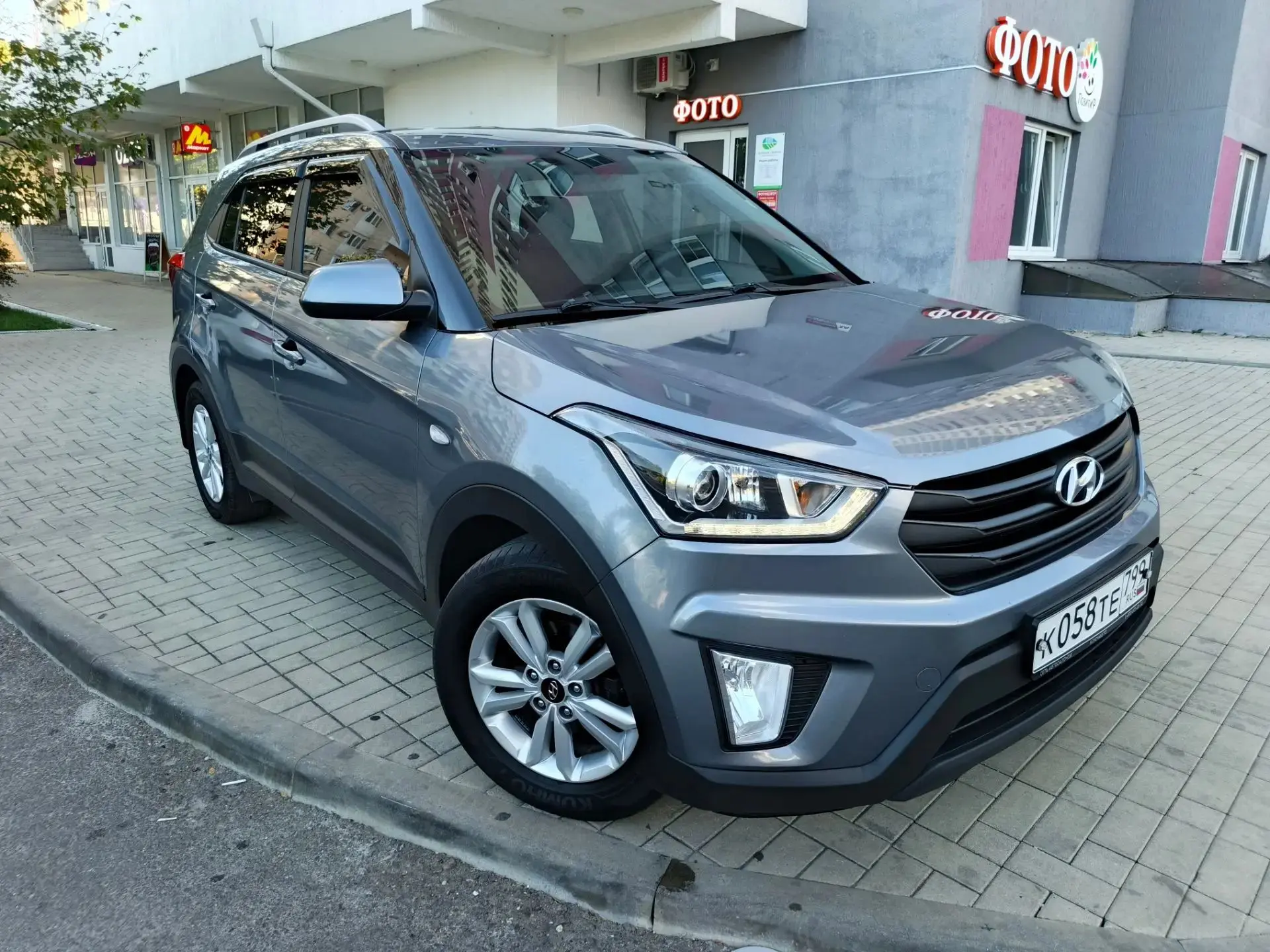 Hyundai CRETA, 2020 год выпуска.