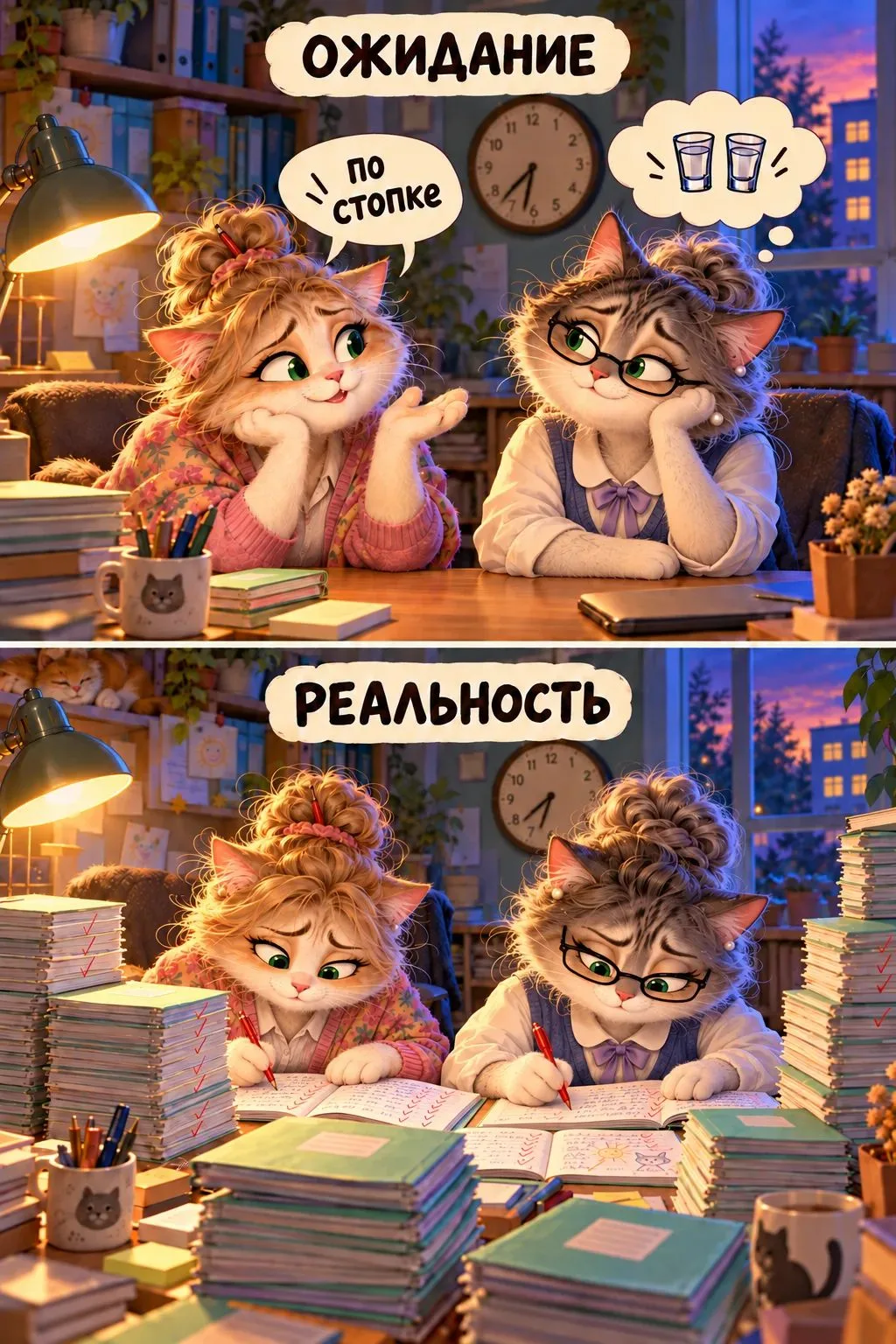 "Ну что, по стопке?" - я спрошу почти с надеждой.
