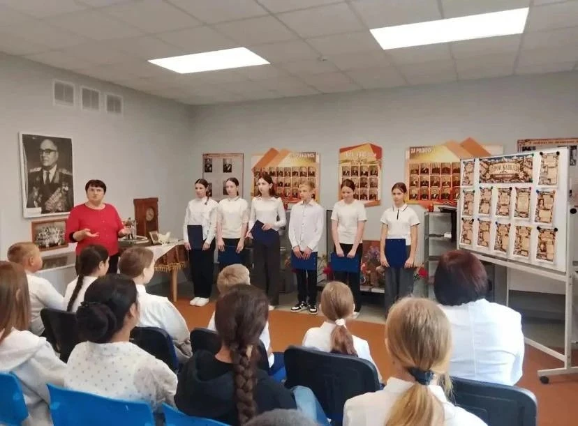 В отделе Красногвардейского музея в посёлке Медвеженский состоялось памятное мероприяти...
