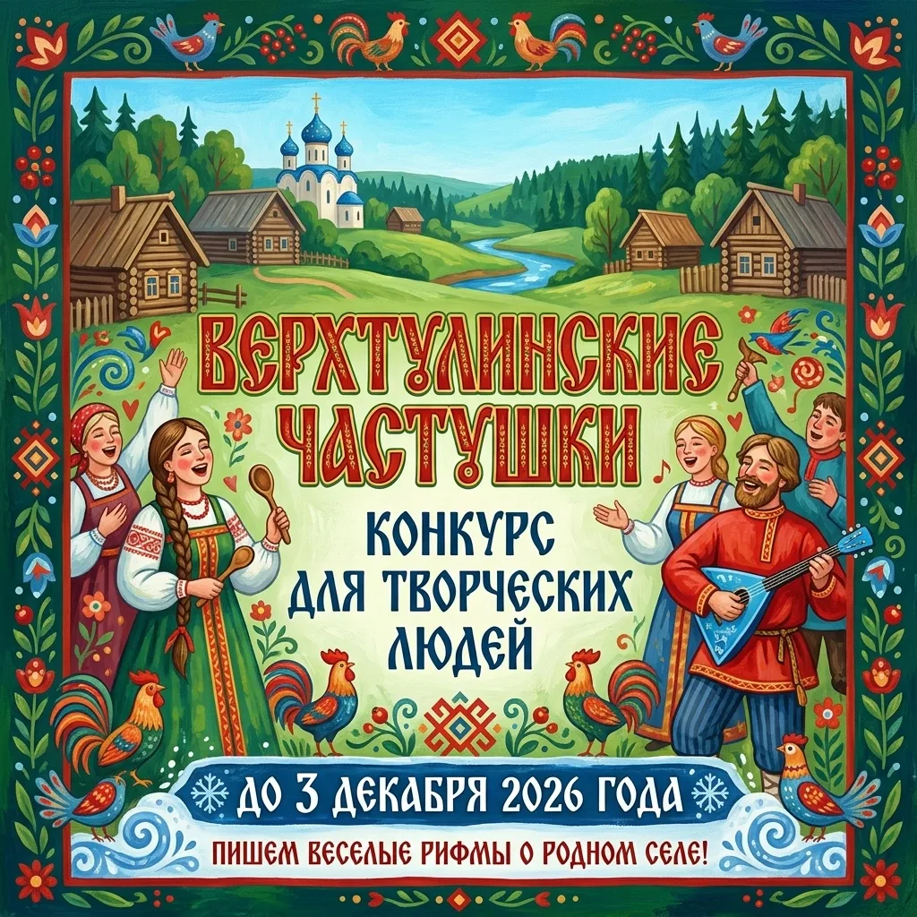 В Верх-Туле снежок искрится,