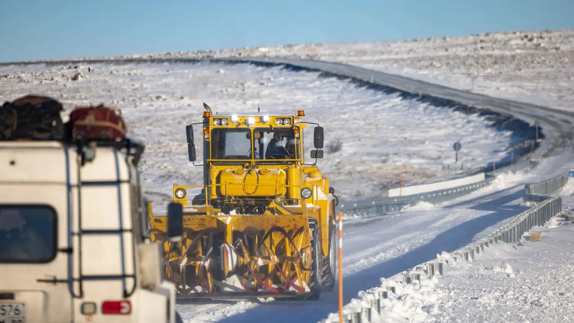 🚜 Ямальские дороги готовы к зиме