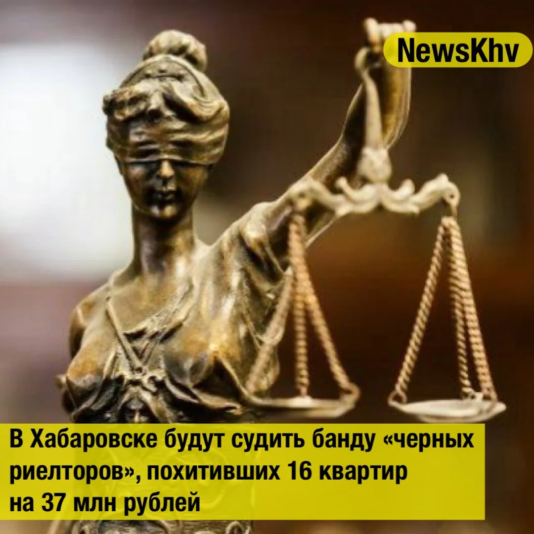 В Хабаровске будут судить банду «черных риелторов», похитивших 16 квартир на 37 млн рублей