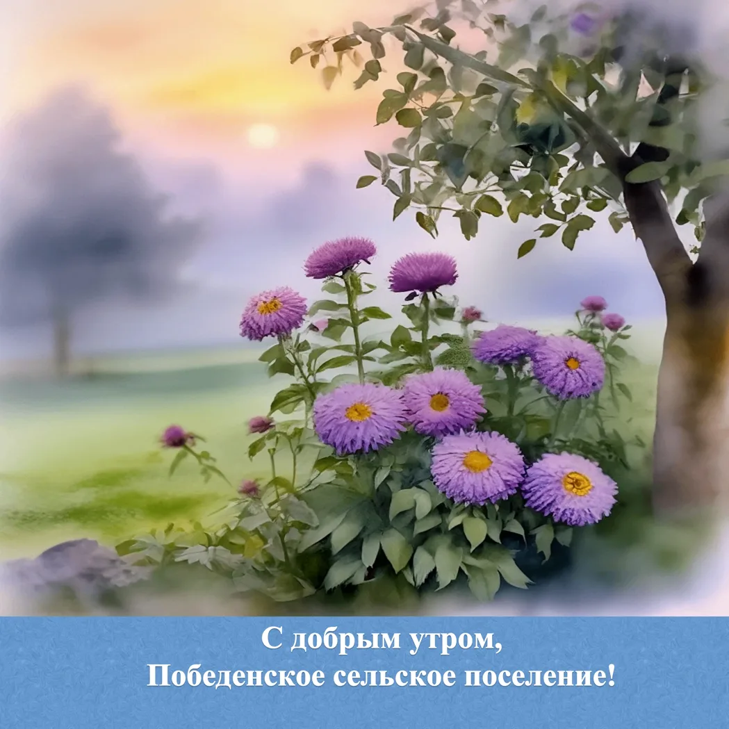 🌟 С добрым утром жители и гости Победенского сельского поселения!
