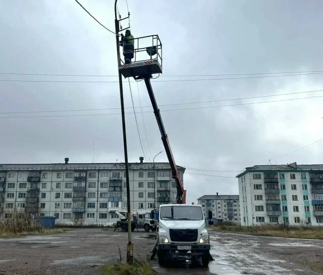 💡 В Воргашоре меняют кабель уличного освещения