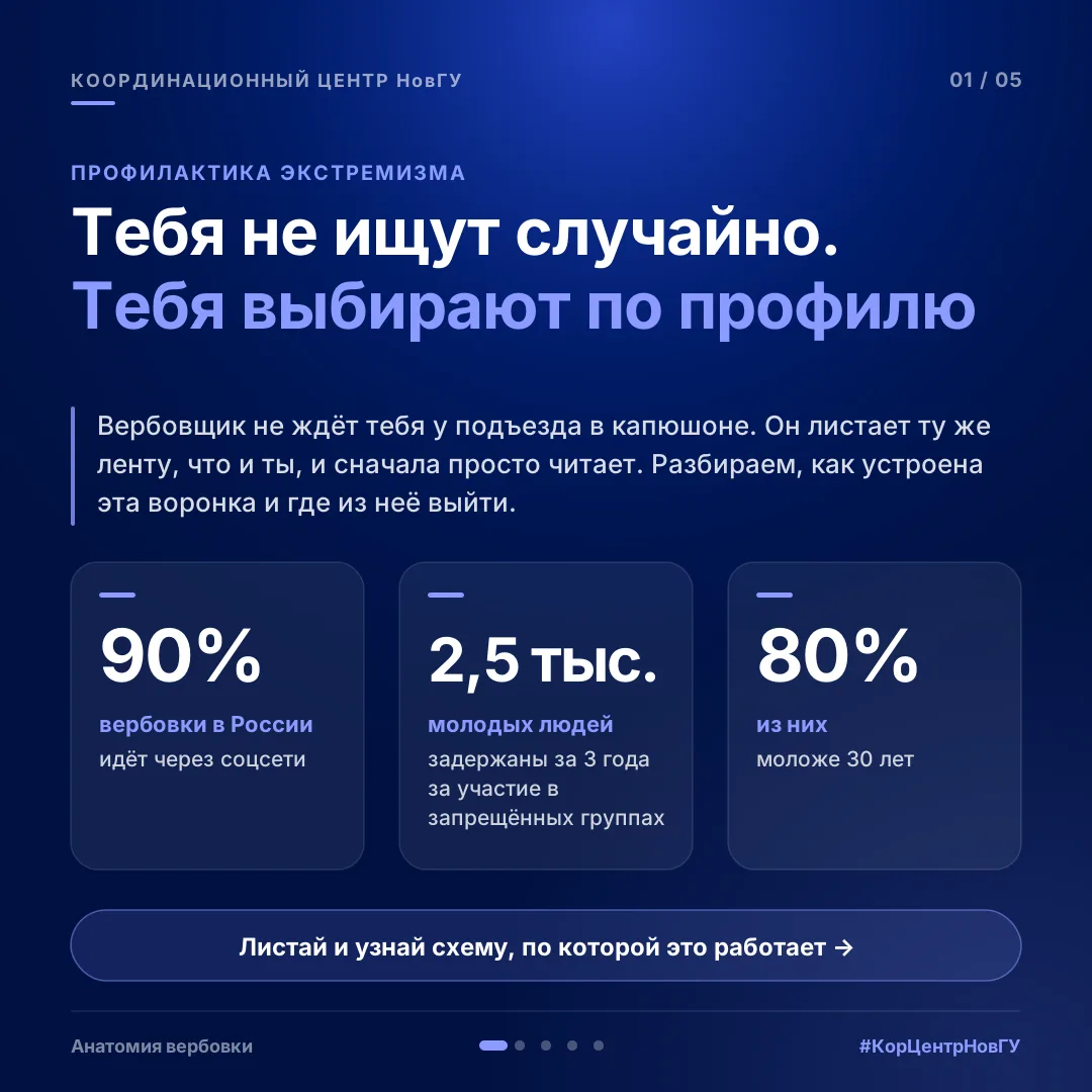Анатомия вербовки: как распознать схему до того, как она сработает