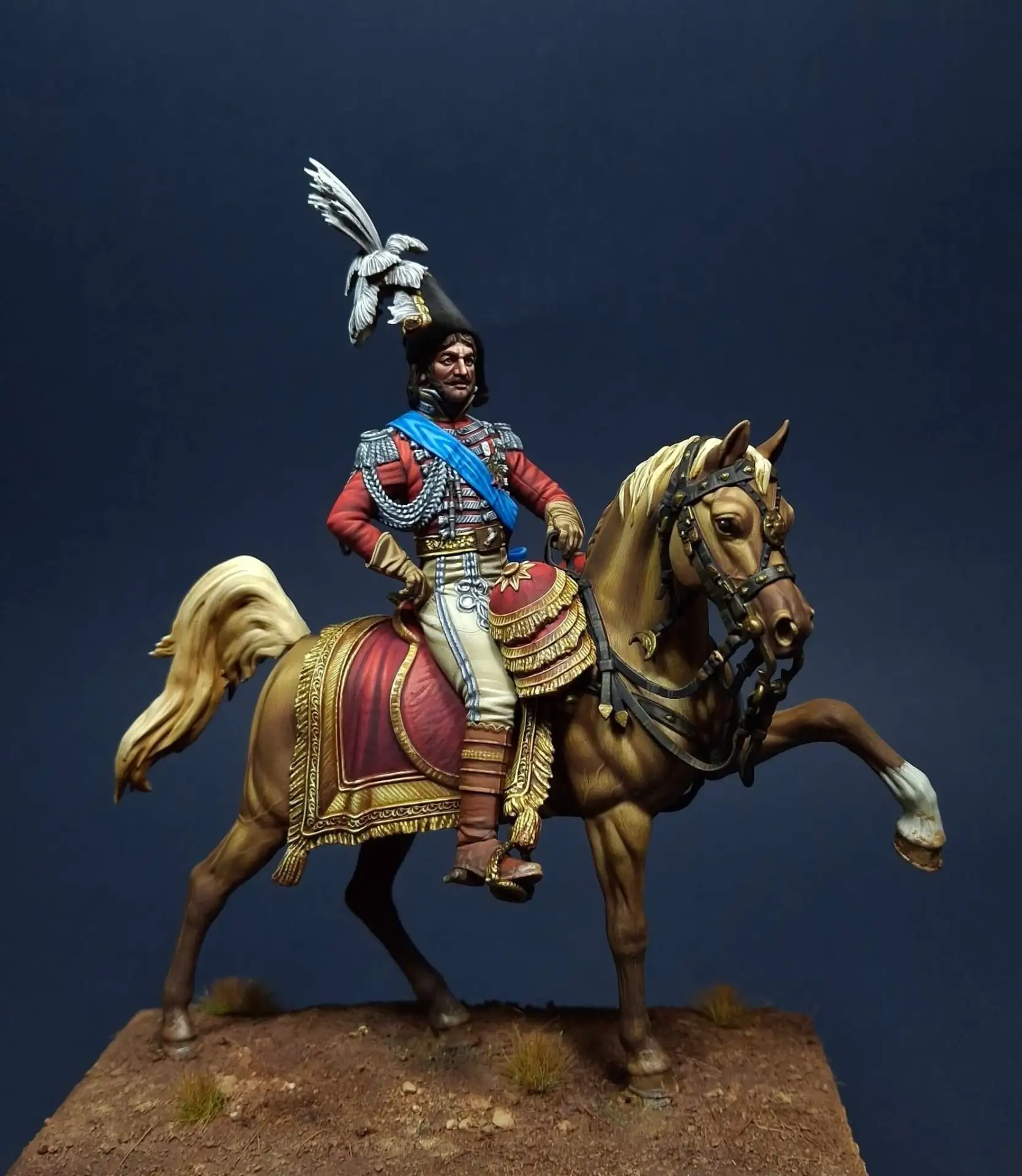 Joaquin Murat. Figura de  Nello Rivieccio 75mm