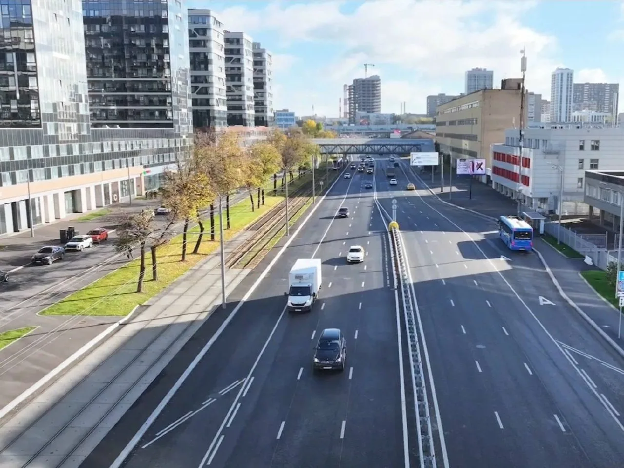 🛣 На шоссе Энтузиастов в Лефортово закончили благоустройство