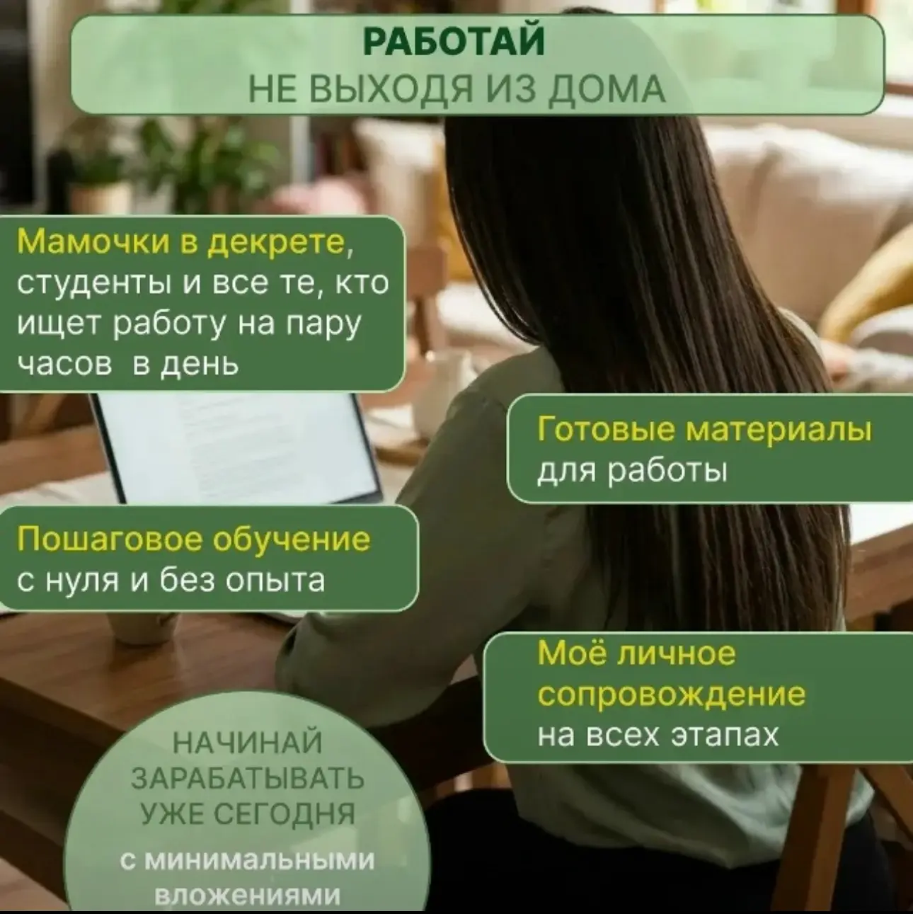 Сколько часов в день вы готовы уделять работе? Если у вас есть хотя бы 1–2 свободных ча...