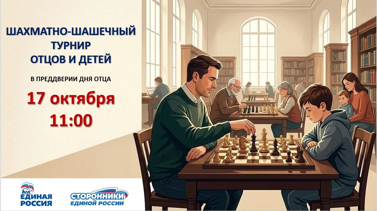 ♟ Внимание, любители шахмат и шашек!