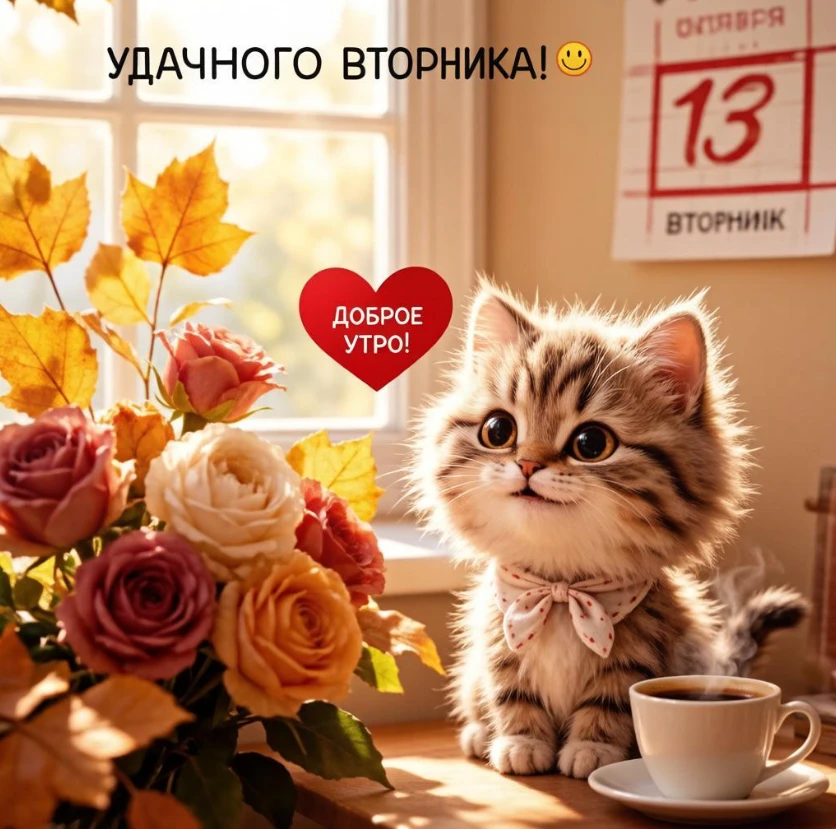 Доброе утро! 🌸❤😊