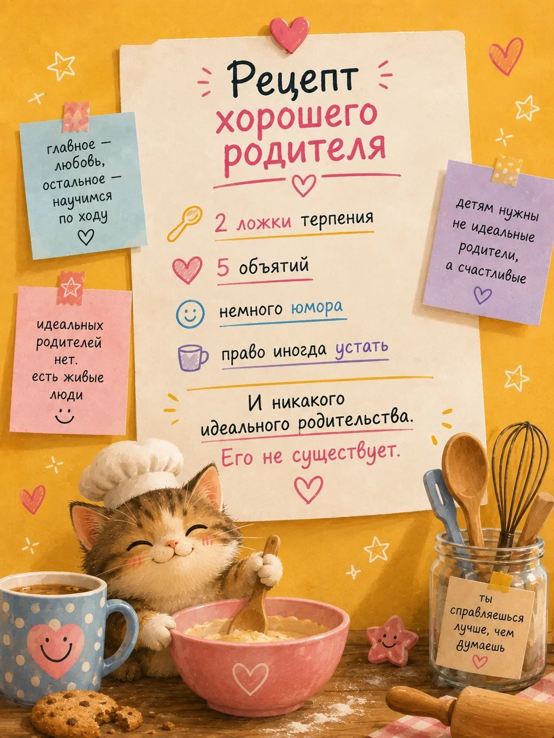 Рецепт хорошего родителя.