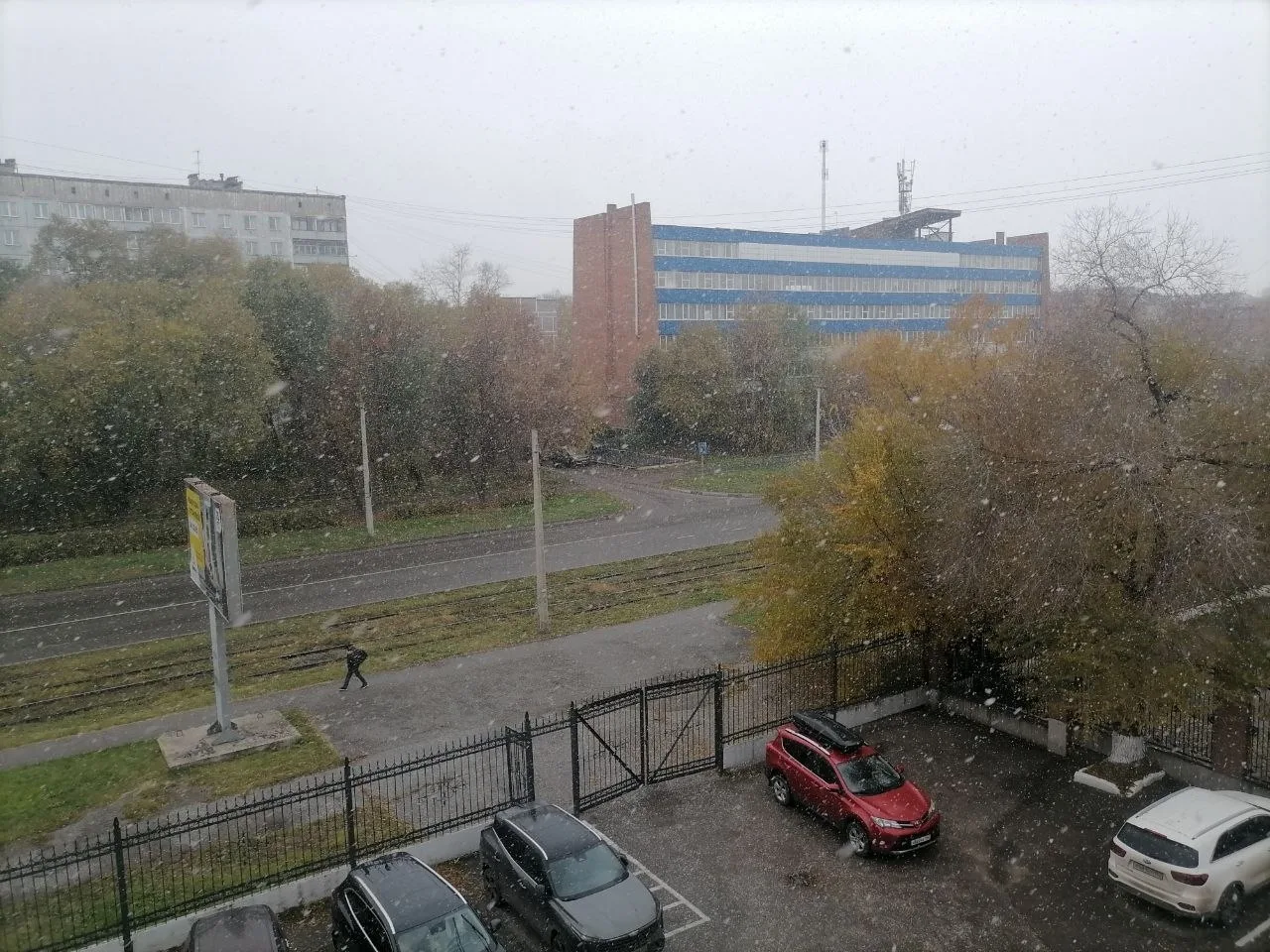Осень официально ВСЁ - в Новокузнецке начинается зима