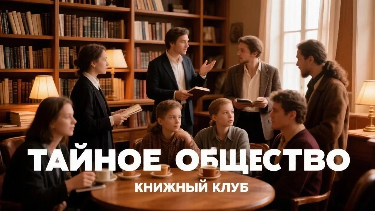 В школе открылся книжный клуб – «Тайное Общество Читателей» 📚