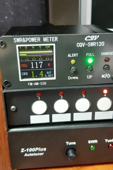 Цифровой измеритель КСВ и мощности CQV-SWR120