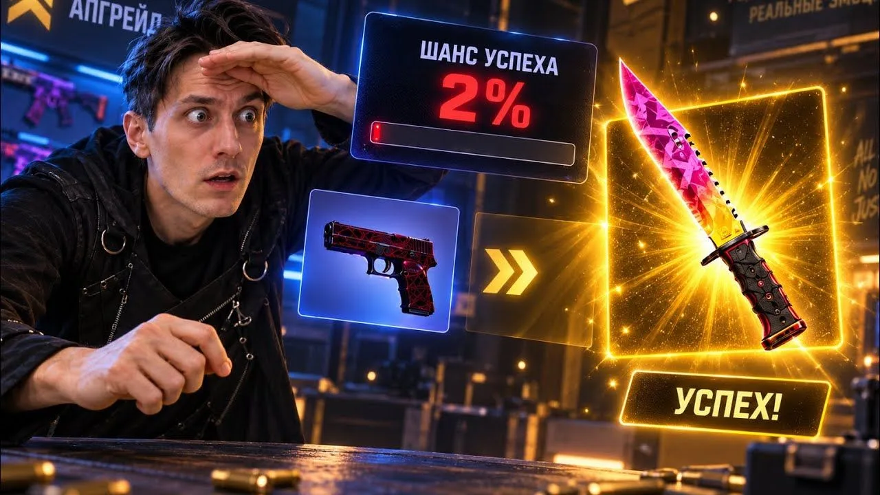 [Quantum Games] ЭТО ОЧЕНЬ СТРАШНО! НОЖЕВОЙ КОНТРАКТ НА 2%! НОВЫЙ НОЖ В CS 2! (1080p)