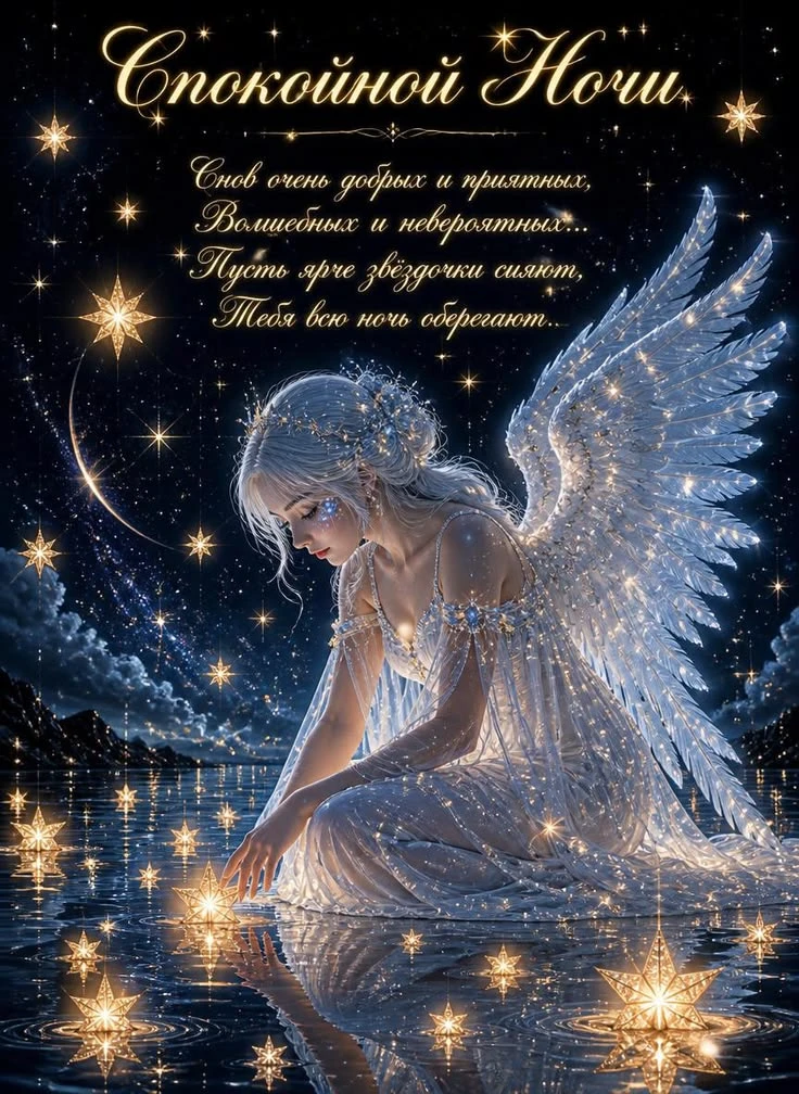 Доброй ночи! Чудесных сновидений! До завтра! ✨🌙