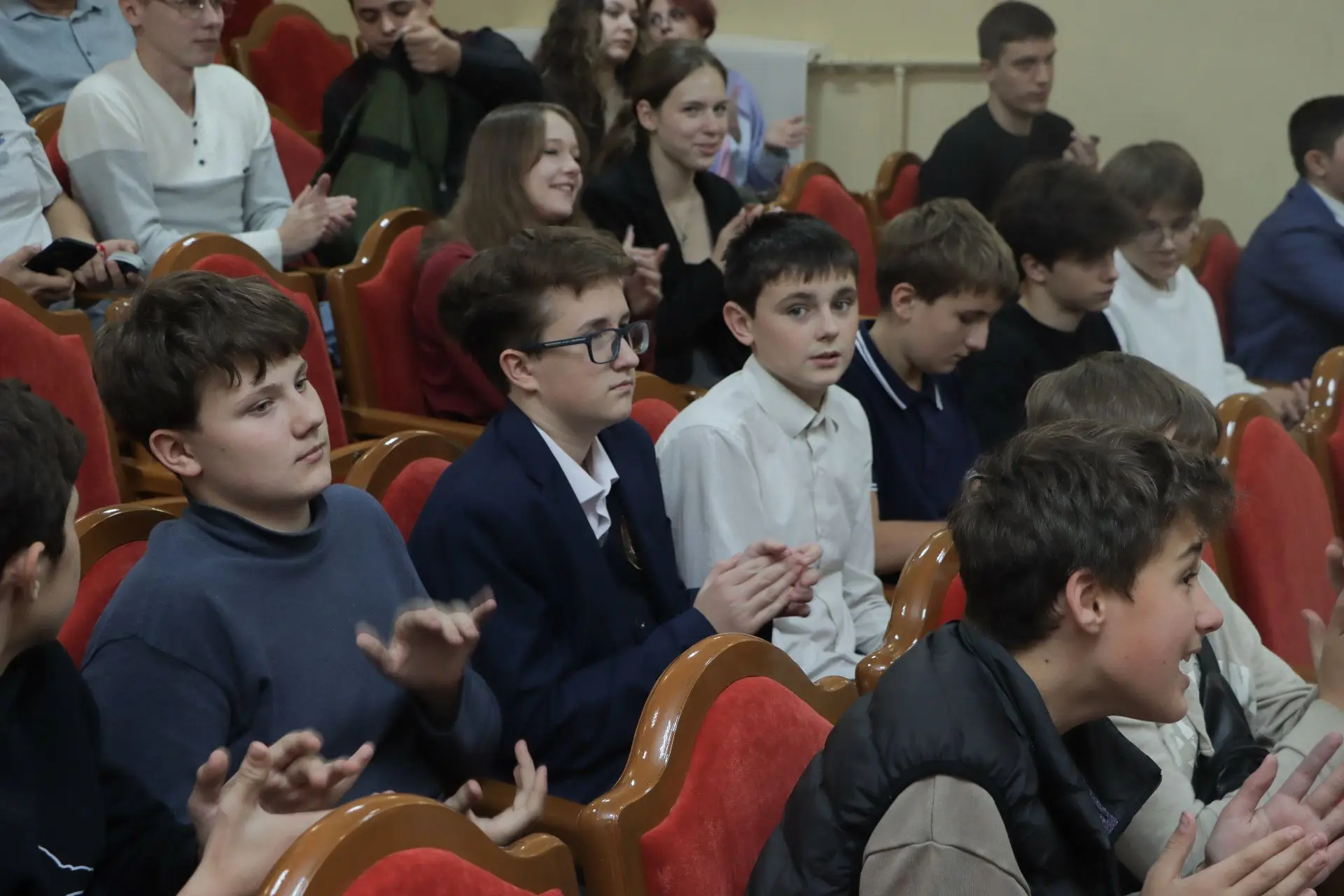 🎺Даниил Белов и Марк Селиванов провели 7 октября мастер-класс в Донецкой музыкальной ш...