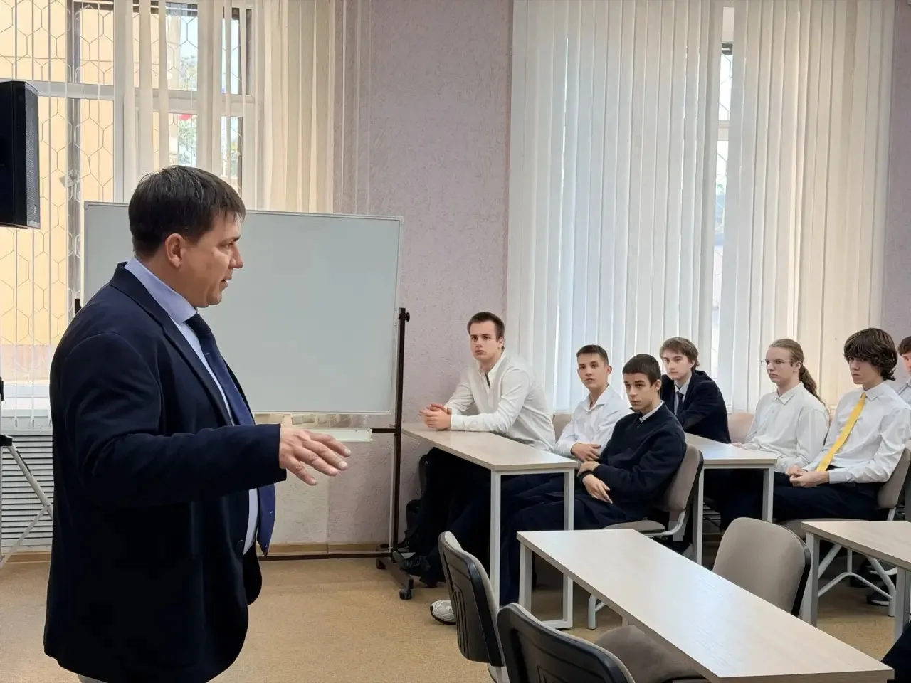 Всероссийский классный час в Лицее № 3 имени К. А. Москаленко 👏🏼