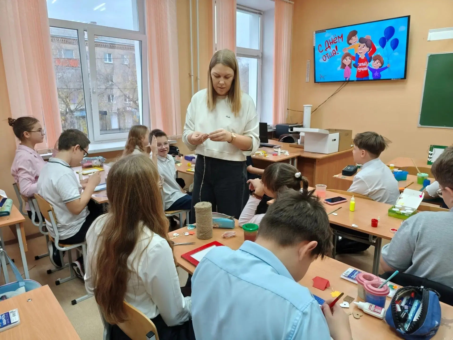 🎨Папин день : как создавались подарки для самых главных героев