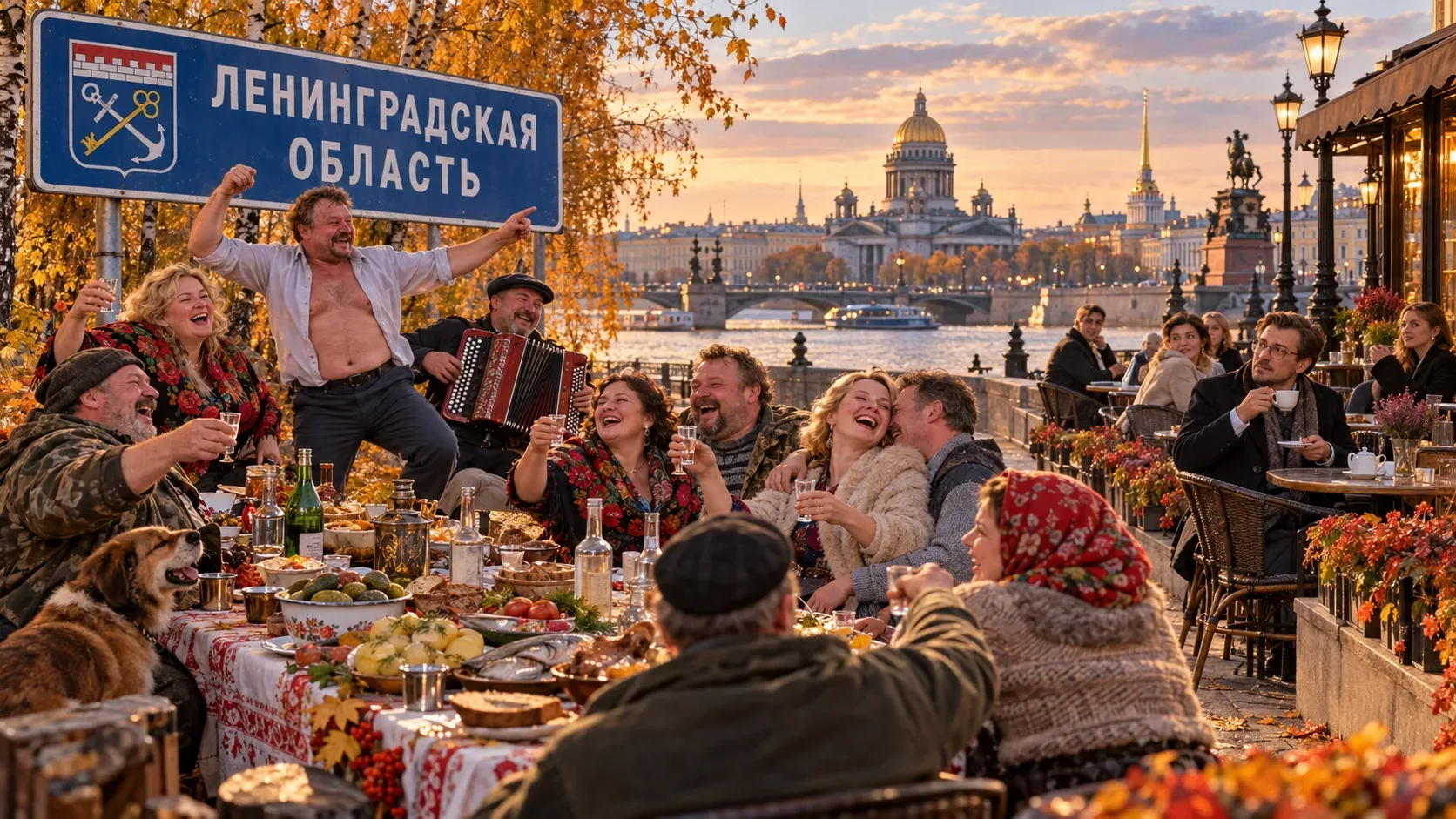 🍷 Пока вся Россия трезвеет, Ленобласть продолжает банкет!