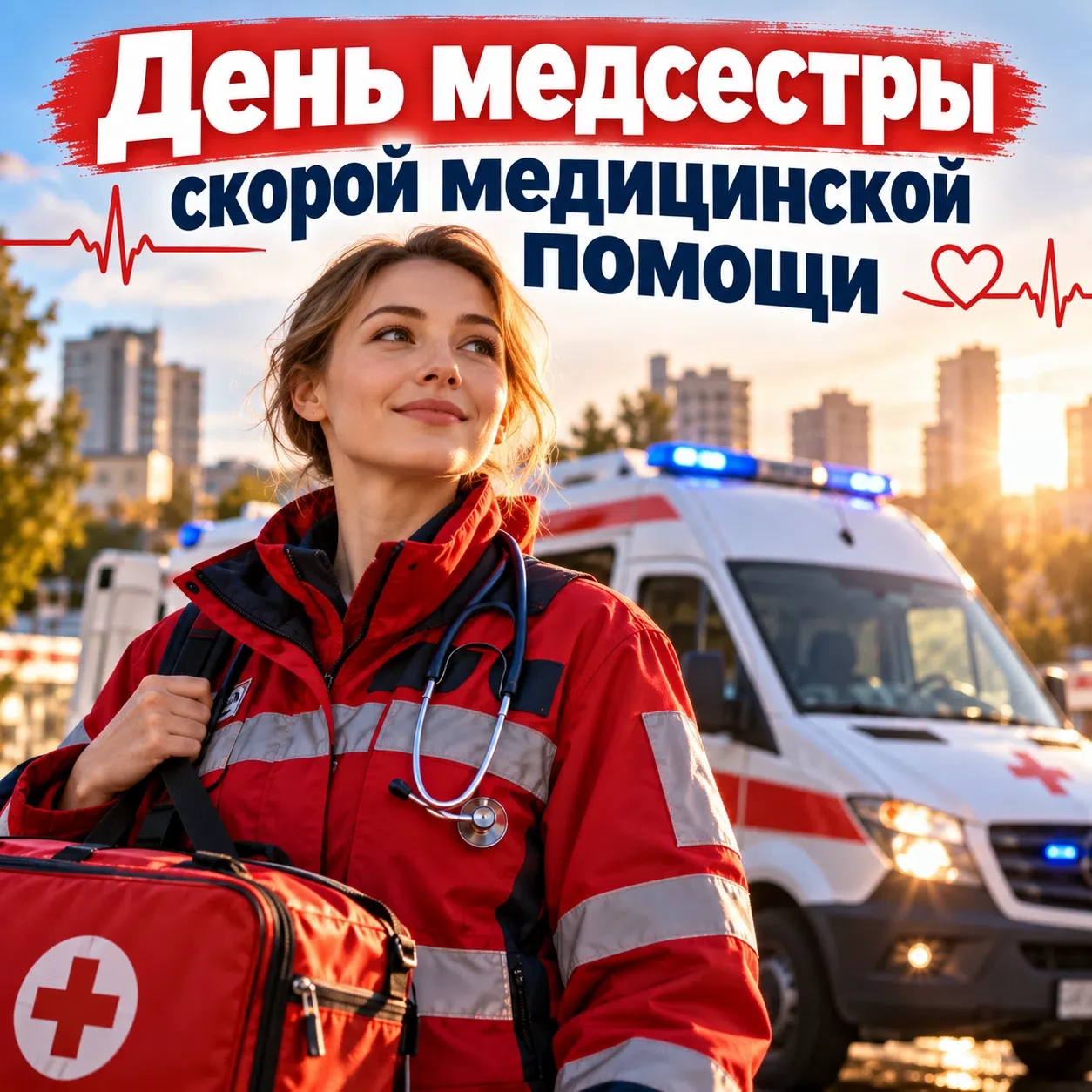🚑 День медсестры скорой медицинской помощи!