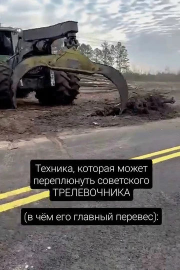 🌲 Со стороны кажется, что в лесу всё давно придумано: чем грубее машина, тем лучше тян...