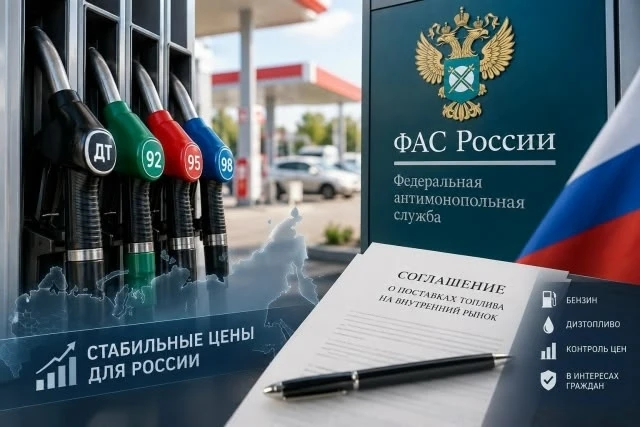 ФАС сообщила о договоренностях по сдерживанию цен на топливо